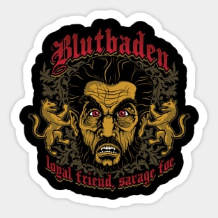 Blutbaden Sticker